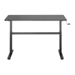 SBOX MD-220 ručno podesiv sit-stand stol 140x60 cm crni