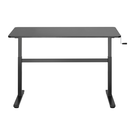 SBOX MD-220 ručno podesiv sit-stand stol 140x60 cm crni