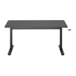 SBOX MD-220 ručno podesiv sit-stand stol 140x60 cm crni