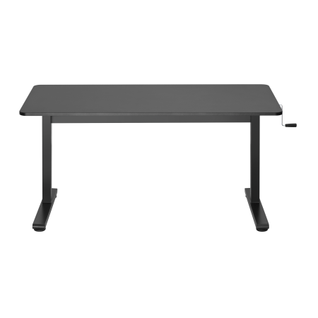 SBOX MD-220 ručno podesiv sit-stand stol 140x60 cm crni