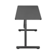 SBOX MD-220 ručno podesiv sit-stand stol 140x60 cm crni