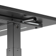 SBOX MD-220 ručno podesiv sit-stand stol 140x60 cm crni