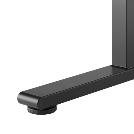 SBOX MD-220 ručno podesiv sit-stand stol 140x60 cm crni