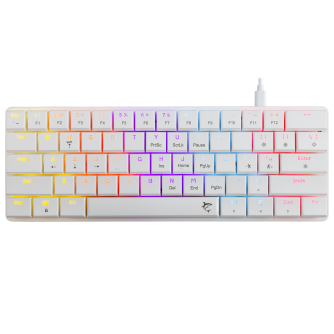 White Shark Nagamaki GK-006211 bijela mehanička tipkovnica