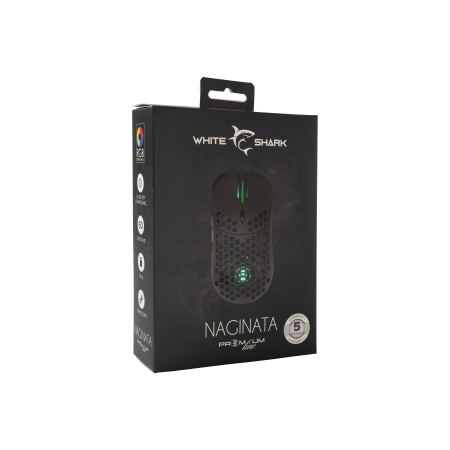 eShark Naginata ESL-M4 gaming miš PMW3389 16000 DPI 60g