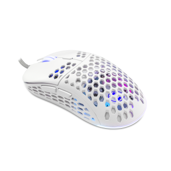 eShark Naginata ESL-M4 bijeli gaming miš PMW3389 16000 DPI