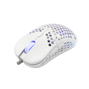 eShark Naginata ESL-M4 bijeli gaming miš PMW3389 16000 DPI