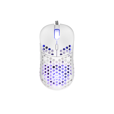 eShark Naginata ESL-M4 bijeli gaming miš PMW3389 16000 DPI