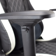 Gaming stolica, crno-bijela, White Shark NITRO GT