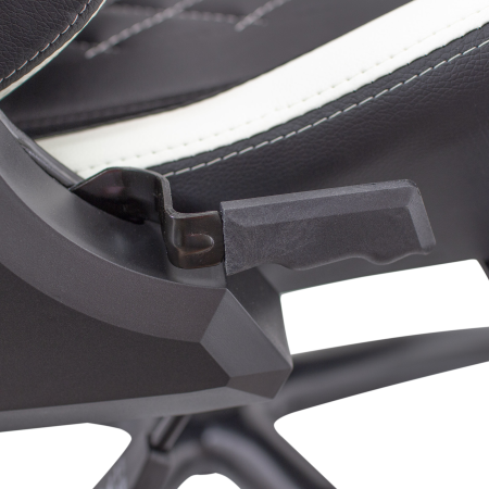Gaming stolica, crno-bijela, White Shark NITRO GT