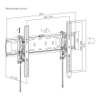 SBOX PLB-6546T-2 nagibni zidni nosač za TV 37-80", do 75 kg SBOX PLB-6546T-2 nagibni zidni nosač za TV 37-80", do 75 kg