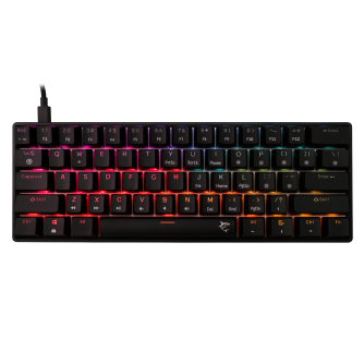 White Shark Shinobi 2 mehanička tipkovnica, US, crveni prekidači