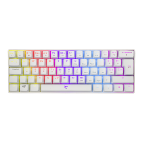 Gaming tipkovnica HR White Shark GK-2022 Shinobi bijela sa plavim prekidačima