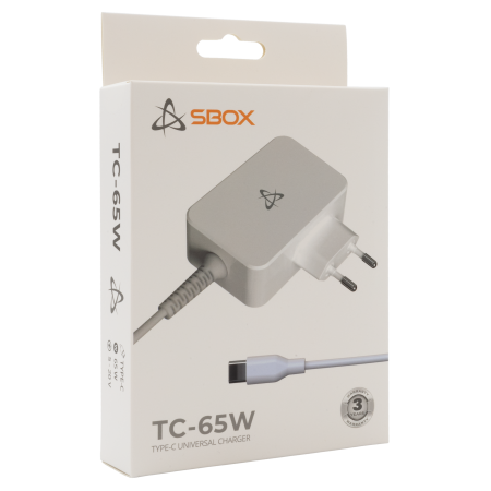 SBOX TC-65W Type-C kućni punjač 65W SBOX TC-65W Type-C kućni punjač 65W