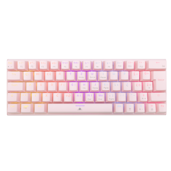 White Shark Wakizashi 2 roza HR mehanička tipkovnica RGB