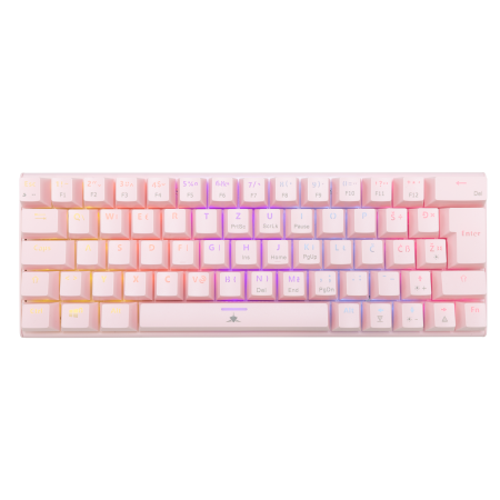 White Shark Wakizashi 2 roza HR mehanička tipkovnica RGB White Shark Wakizashi 2 roza HR mehanička tipkovnica RGB