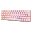 White Shark Wakizashi 2 roza HR mehanička tipkovnica RGB White Shark Wakizashi 2 roza HR mehanička tipkovnica RGB