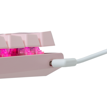 White Shark Wakizashi 2 roza HR mehanička tipkovnica RGB White Shark Wakizashi 2 roza HR mehanička tipkovnica RGB