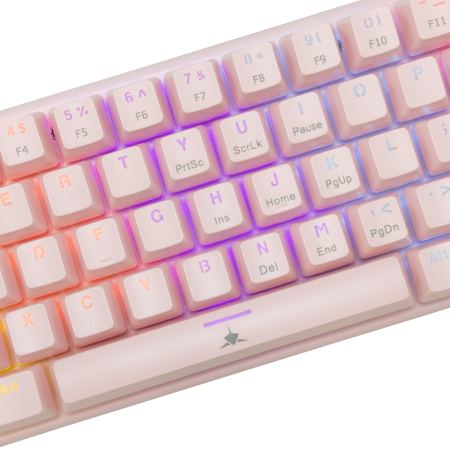 White Shark Wakizashi 2 roza US mehanička tipkovnica RGB White Shark Wakizashi 2 roza US mehanička tipkovnica RGB