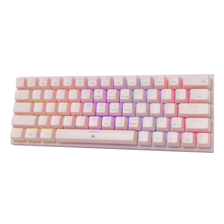 White Shark Wakizashi 2 roza US mehanička tipkovnica RGB White Shark Wakizashi 2 roza US mehanička tipkovnica RGB