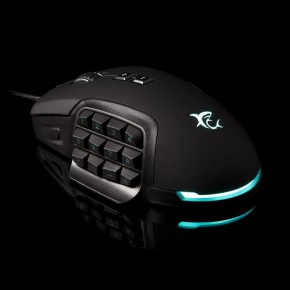 Gamerski miš, crni, White Shark Alexander GM-1802