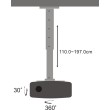 Stropni nosač za projektor SBOX PM-200XL