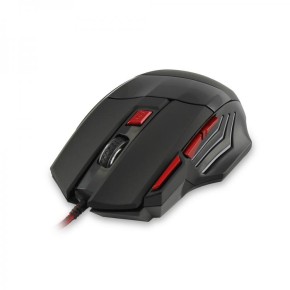 WHITE SHARK - GAMERSKI MIŠ  GM-1606 MARCUS CRNI / 4800 dpi