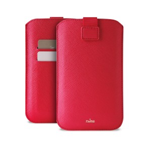 Univerzalna torbica za mobitele do 5,1" XL, crvena, Puro Slim Essential